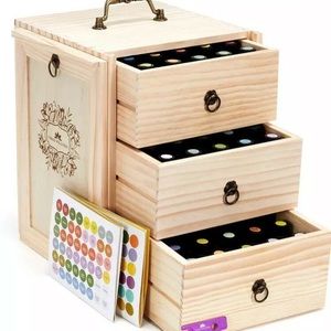 Essential Oils Storage for 75 Bottles - NEW
